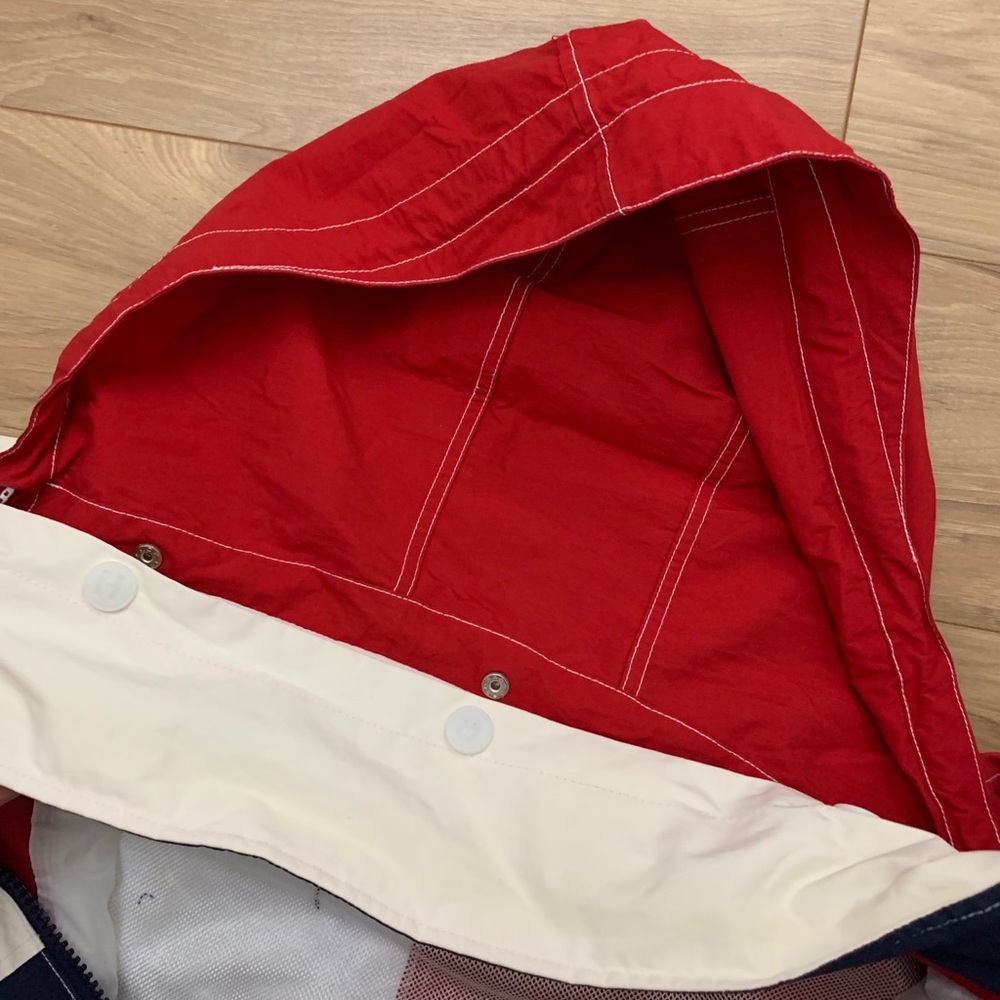 90’s Tommy Hilfiger Jacket + Packable Hood (Sz L) - Picture 8 of 12